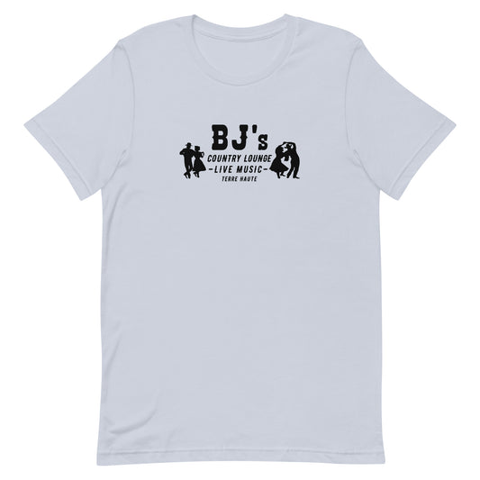 BJ's Lounge (black) - Terre Haute Indiana - Short-Sleeve Unisex T-Shirt - EdgyHaute