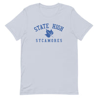 State High Sycamores (ISU Laboratory School) - Sycamores - Unisex t-shirt - EdgyHaute