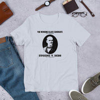 Eugene V. Debs - design 1 (black) - Short-Sleeve Unisex T-Shirt - EdgyHaute