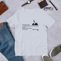 Eugene V. Debs - Design 7 (black/gray) - Short-Sleeve Unisex T-Shirt - EdgyHaute