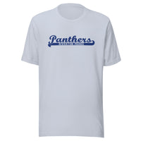 Riverton Parke Jr./Sr. HS Panthers - Banner (blue) - Short-Sleeve Unisex T-Shirt - EdgyHaute