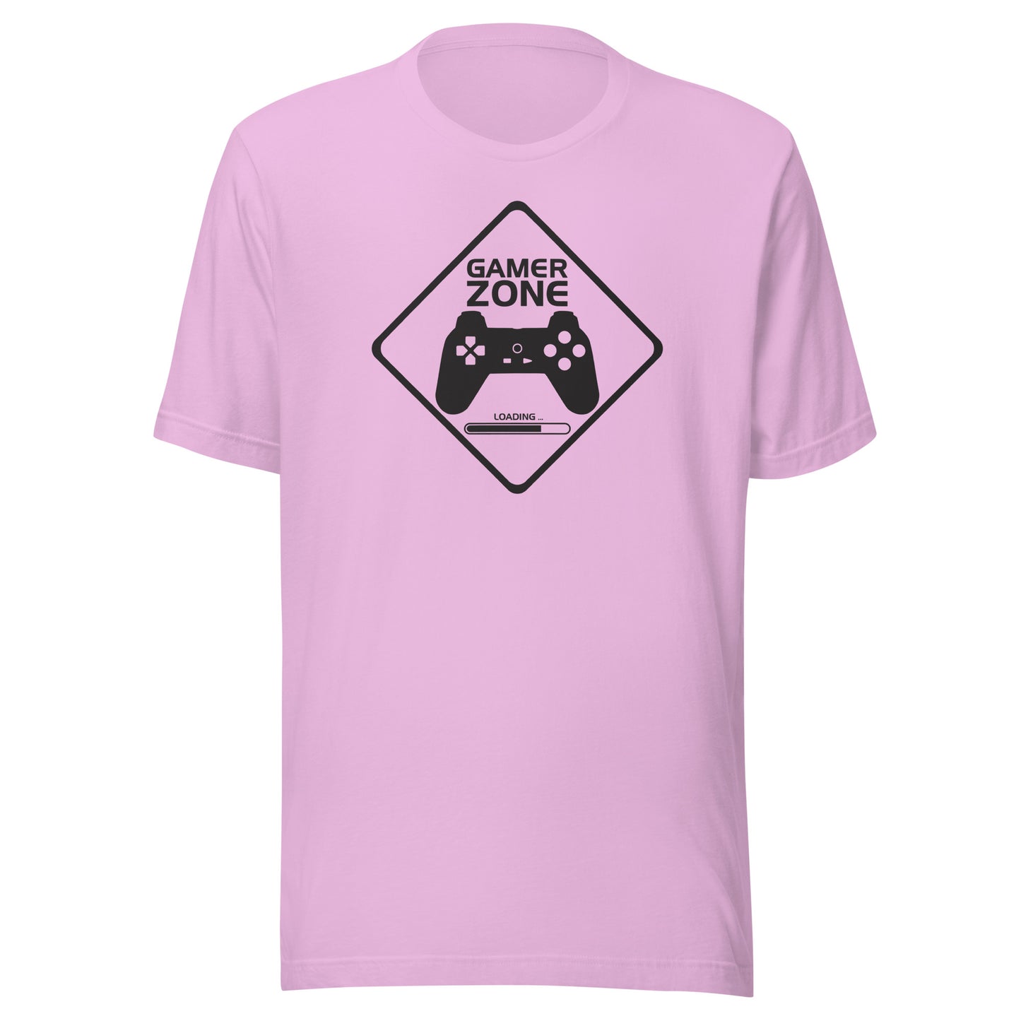 Gamer Zone (black) - Short-Sleeve Unisex T-Shirt - EdgyHaute