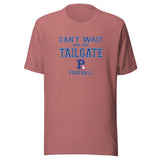 Riverton Parke Jr./Sr. HS Panthers - Tailgate (blue/white/maroon) - Short-Sleeve Unisex T-Shirt - EdgyHaute