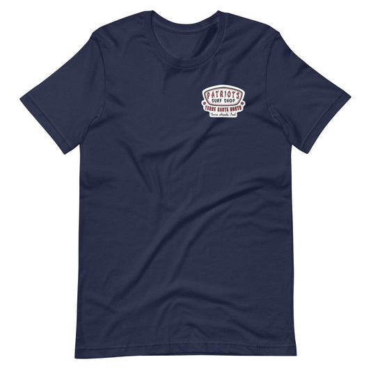 Terre Haute North HS Patriots Surf Shop - Unisex t-shirt - EdgyHaute