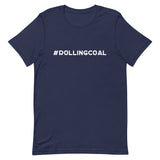 #ROLLINGCOAL - Design in White - Short-Sleeve Unisex T-Shirt - EdgyHaute