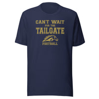 Fountain Central Jr/Sr HS Mustangs - Tailgate (gold) - Short-Sleeve Unisex T-Shirt - EdgyHaute