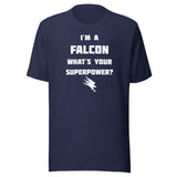 North Vermillion Jr/Sr HS Falcons - Superpower (white) - Short-Sleeve Unisex T-Shirt - EdgyHaute