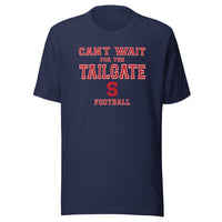 Seeger Memorial Jr.-Sr. HS Patriots - Tailgate (red/white/blue) - Short-Sleeve Unisex T-Shirt - EdgyHaute