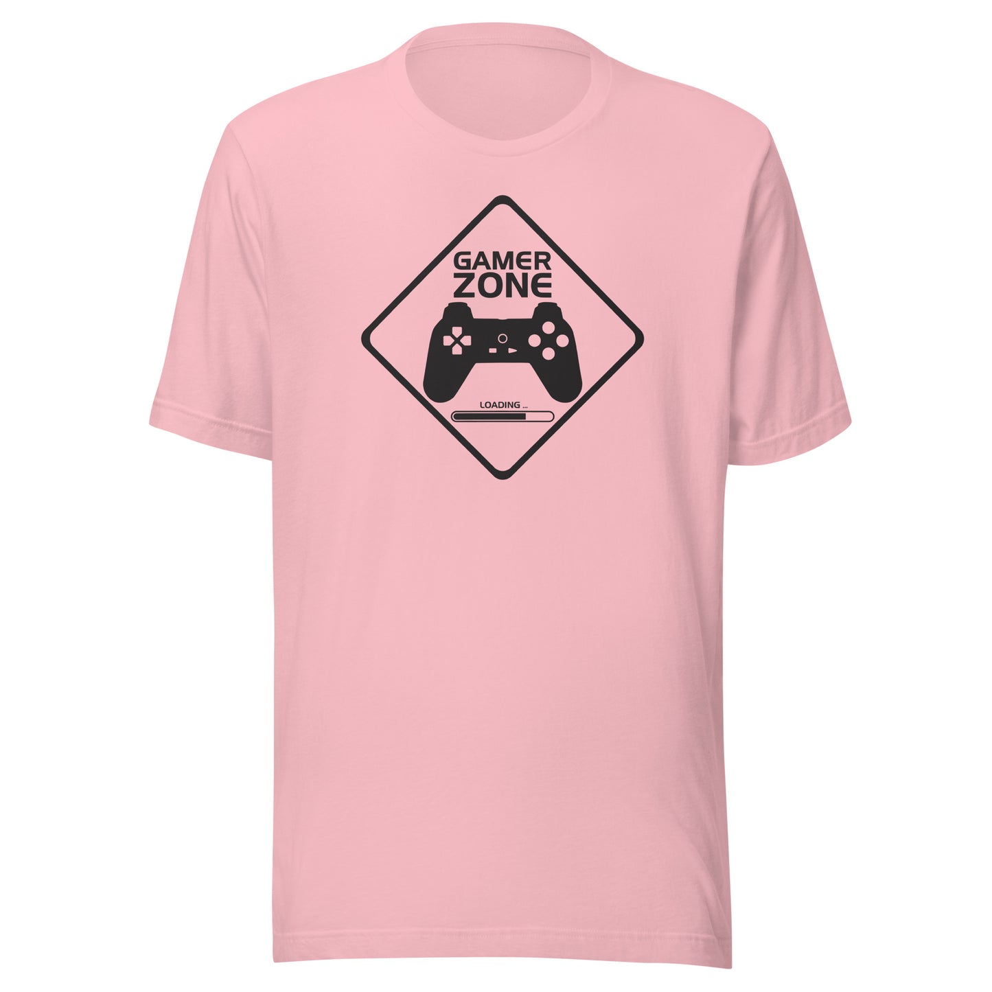 Gamer Zone (black) - Short-Sleeve Unisex T-Shirt - EdgyHaute