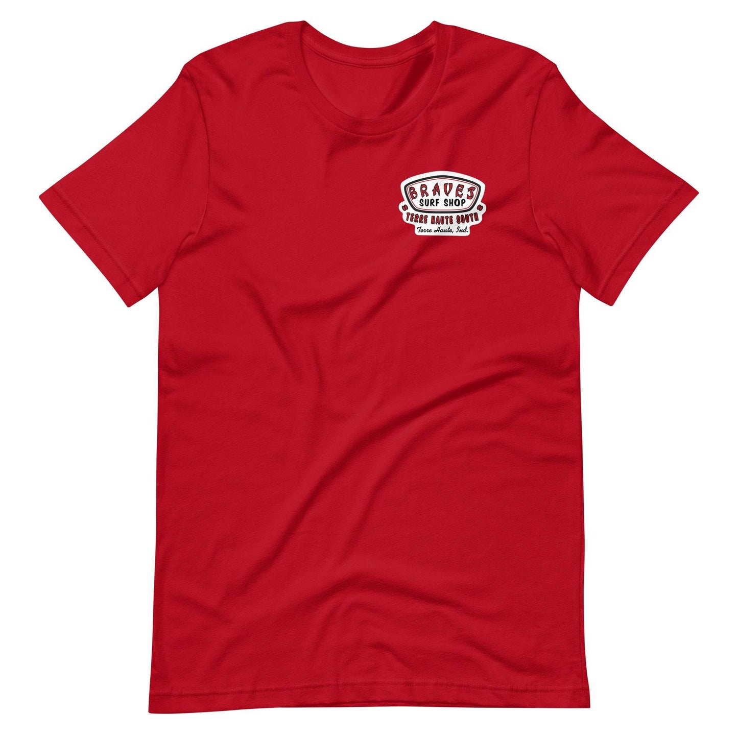 Terre Haute South HS Braves Surf Shop - Unisex t-shirt - EdgyHaute