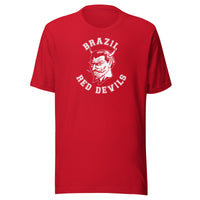 Brazil HS Red Devils - Mascot design - Unisex t-shirt - EdgyHaute