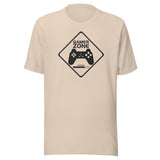 Gamer Zone (black) - Short-Sleeve Unisex T-Shirt - EdgyHaute