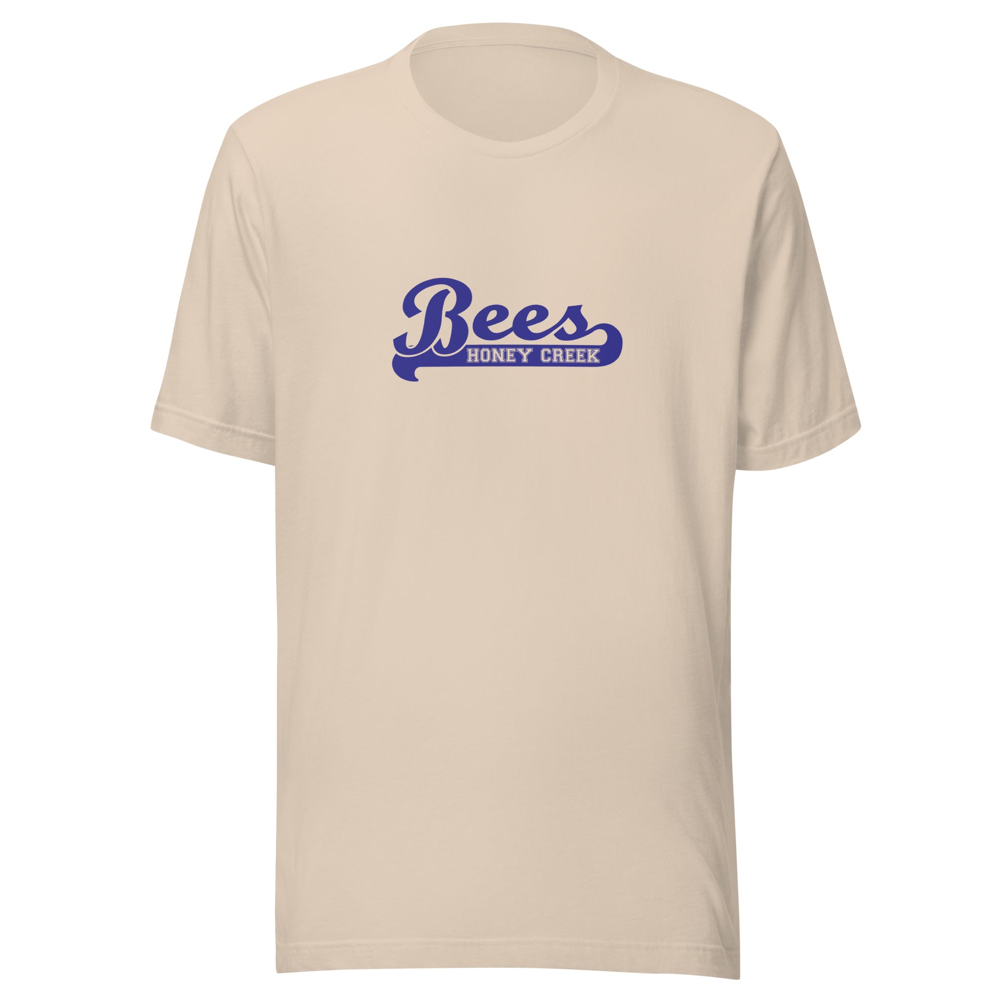 Honey Creek MS Bees - Banner (blue) - Short-Sleeve Unisex T-Shirt - EdgyHaute