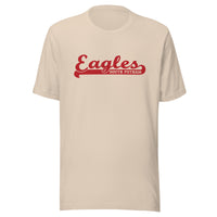 South Putnam MS/HS Eagles - Banner (red) - Short-Sleeve Unisex T-Shirt - EdgyHaute