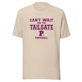 Riverton Parke Jr./Sr. HS Panthers - Tailgate (maroon/white) - Short-Sleeve Unisex T-Shirt - EdgyHaute