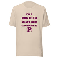 Riverton Parke Jr./Sr. HS Panthers - Superpower (maroon) - Short-Sleeve Unisex T-Shirt - EdgyHaute