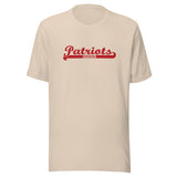 Seeger Memorial Jr.-Sr. HS Patriots - Banner (red) - Short-Sleeve Unisex T-Shirt - EdgyHaute