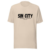 Sin City (black) - Terre Haute Indiana - Short-Sleeve Unisex T-Shirt - EdgyHaute