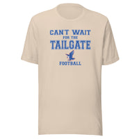 South Putnam MS/HS Eagles - Tailgate (blue/white/red) - Short-Sleeve Unisex T-Shirt - EdgyHaute