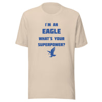 South Putnam MS/HS Eagles - Superpower (blue) - Short-Sleeve Unisex T-Shirt - EdgyHaute