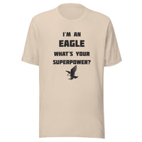 South Putnam MS/HS Eagles - Superpower (black) - Short-Sleeve Unisex T-Shirt - EdgyHaute