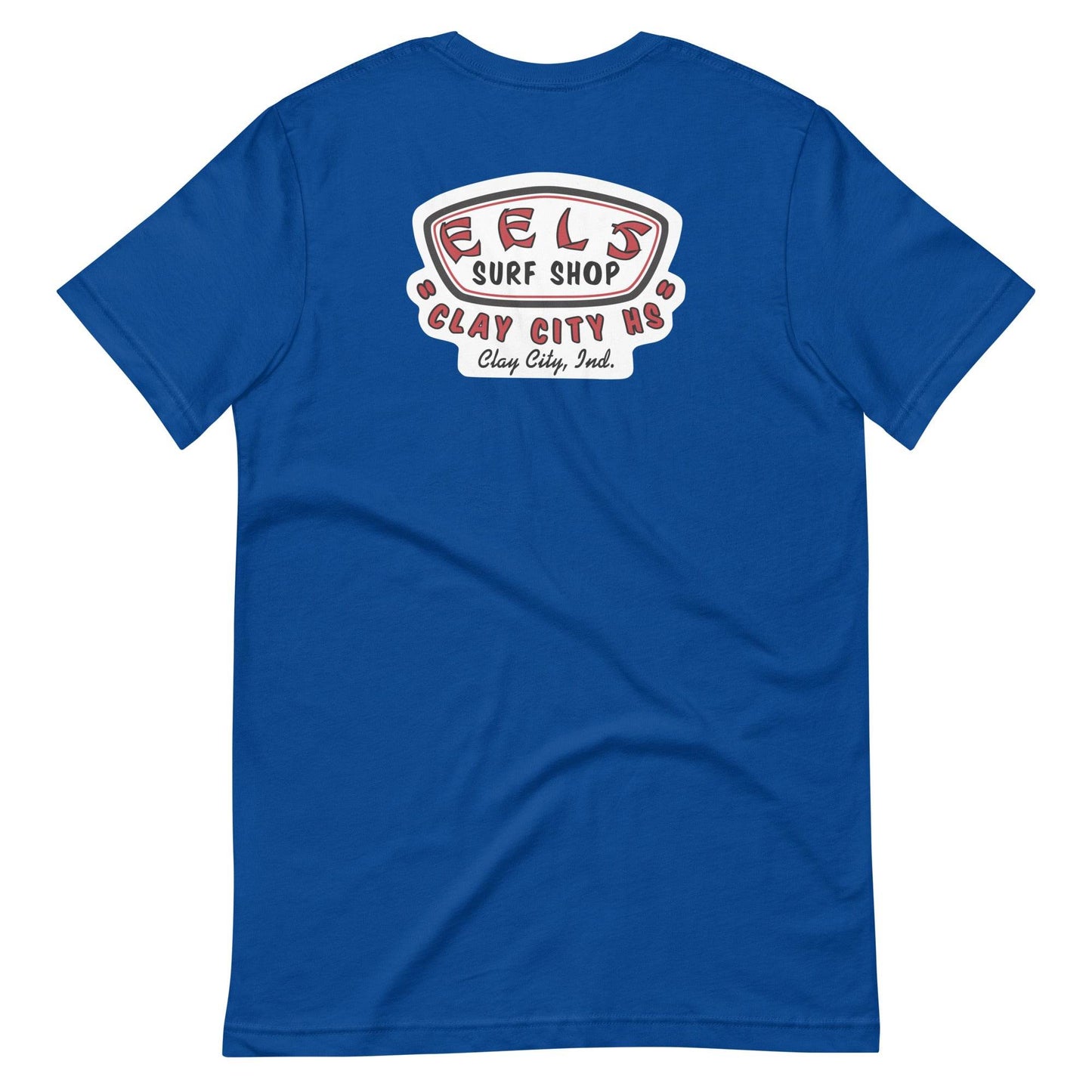 Clay City HS Eels Surf Shop - Unisex t-shirt - EdgyHaute