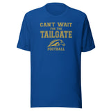 Fountain Central Jr/Sr HS Mustangs - Tailgate (gold) - Short-Sleeve Unisex T-Shirt - EdgyHaute