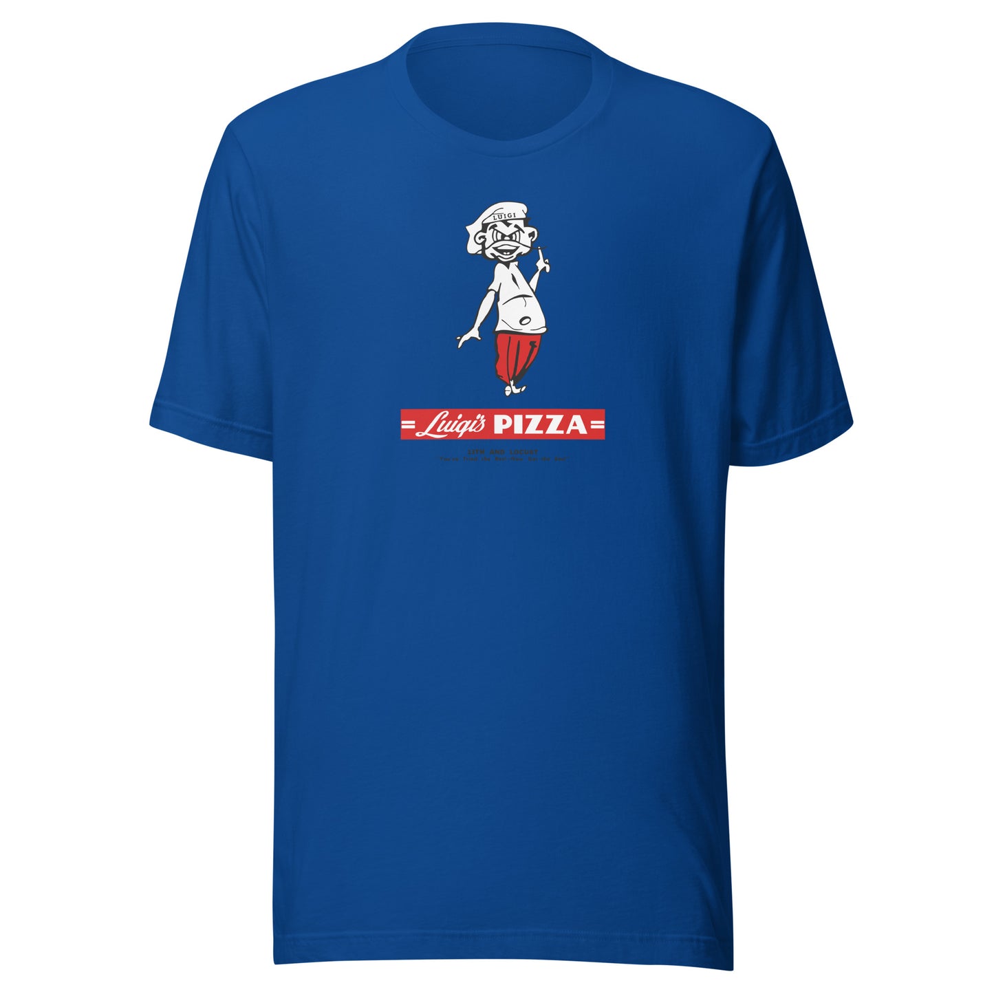 Luigi's Pizza - Terre Haute Indiana - Short-Sleeve Unisex T-Shirt - EdgyHaute