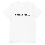#ROLLINGCOAL - Design in Black - Short-Sleeve Unisex T-Shirt - EdgyHaute