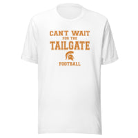 Kansas/Shiloh/Oakland HS Tri-County Titans - Tailgate (orange/white) - Short-Sleeve Unisex T-Shirt - EdgyHaute