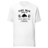 Pine Mug Drive-In (black) - Terre Haute Indiana - Short-Sleeve Unisex T-Shirt - EdgyHaute