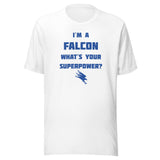 North Vermillion Jr/Sr HS Falcons - Superpower (blue) - Short-Sleeve Unisex T-Shirt - EdgyHaute