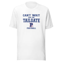 Riverton Parke Jr./Sr. HS Panthers - Tailgate (blue/white/maroon) - Short-Sleeve Unisex T-Shirt - EdgyHaute