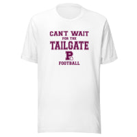 Riverton Parke Jr./Sr. HS Panthers - Tailgate (maroon/white) - Short-Sleeve Unisex T-Shirt - EdgyHaute