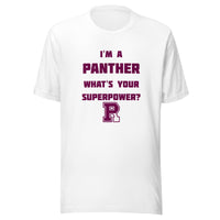 Riverton Parke Jr./Sr. HS Panthers - Superpower (maroon) - Short-Sleeve Unisex T-Shirt - EdgyHaute