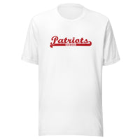 Seeger Memorial Jr.-Sr. HS Patriots - Banner (red) - Short-Sleeve Unisex T-Shirt - EdgyHaute
