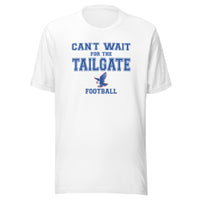 South Putnam MS/HS Eagles - Tailgate (blue/white/red) - Short-Sleeve Unisex T-Shirt - EdgyHaute