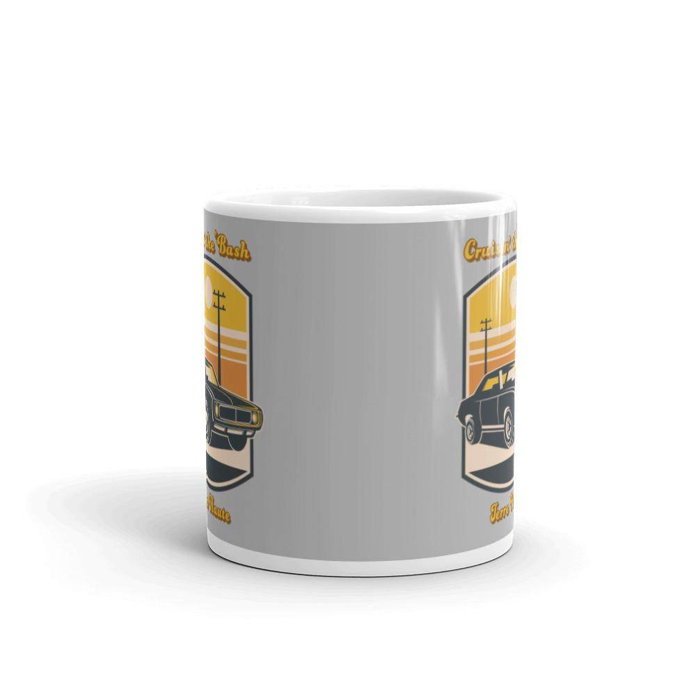 Cruisin' The 'Bash - 60s-70s Vibe - Terre Haute Indiana  -  Coffee mug - EdgyHaute