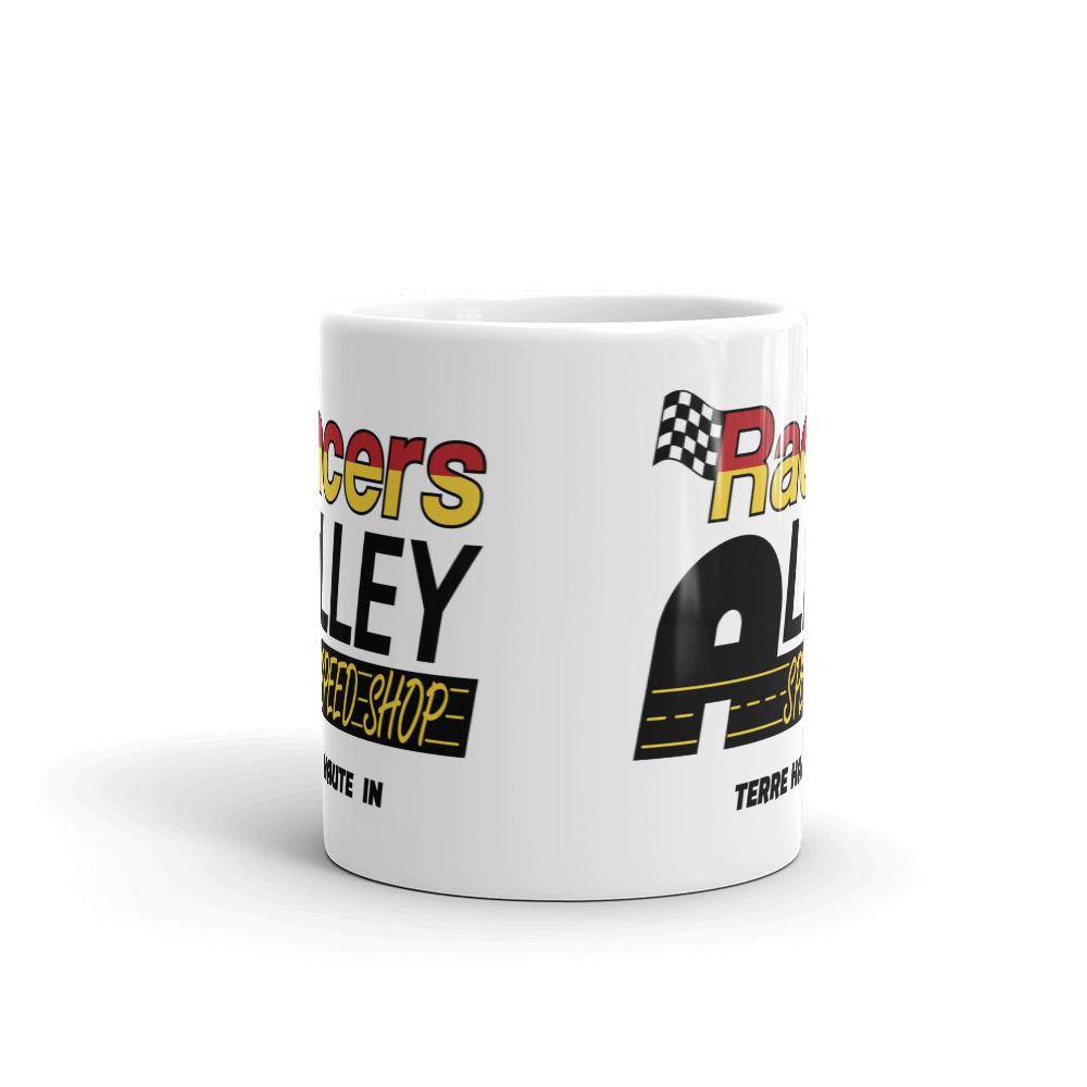 Racers Alley Speed Shop - Terre Haute Indiana  -  Coffee Mug - EdgyHaute