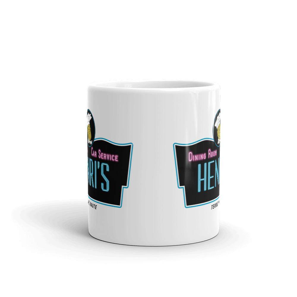 Henri's Restaurant and Drive-In - Terre Haute Indiana  -  Coffee mug - EdgyHaute