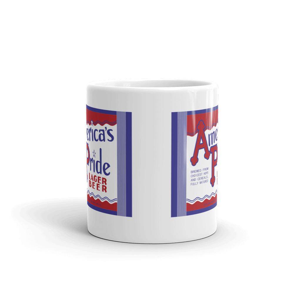 America's Pride Lager (label) - Terre Haute Indiana  -  Coffee Mug - EdgyHaute