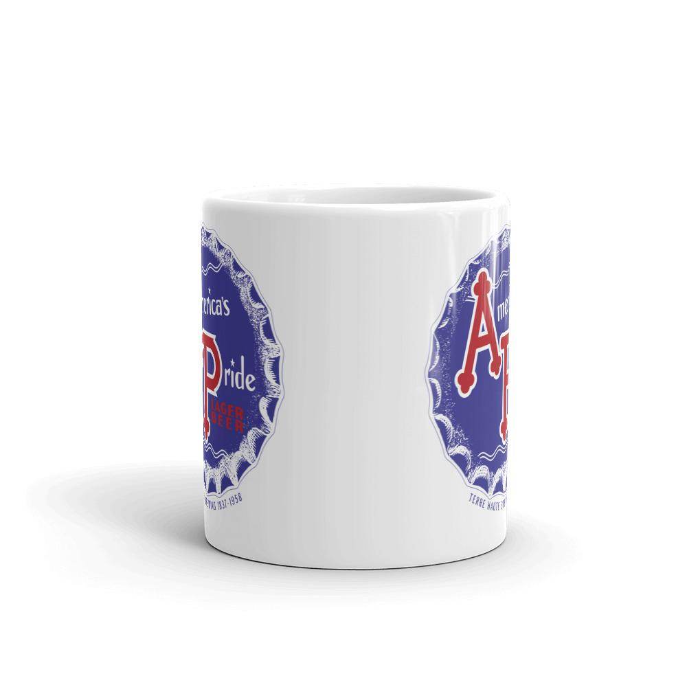 America's Pride Lager (cap) - Terre Haute Indiana  -  Coffee Mug - EdgyHaute