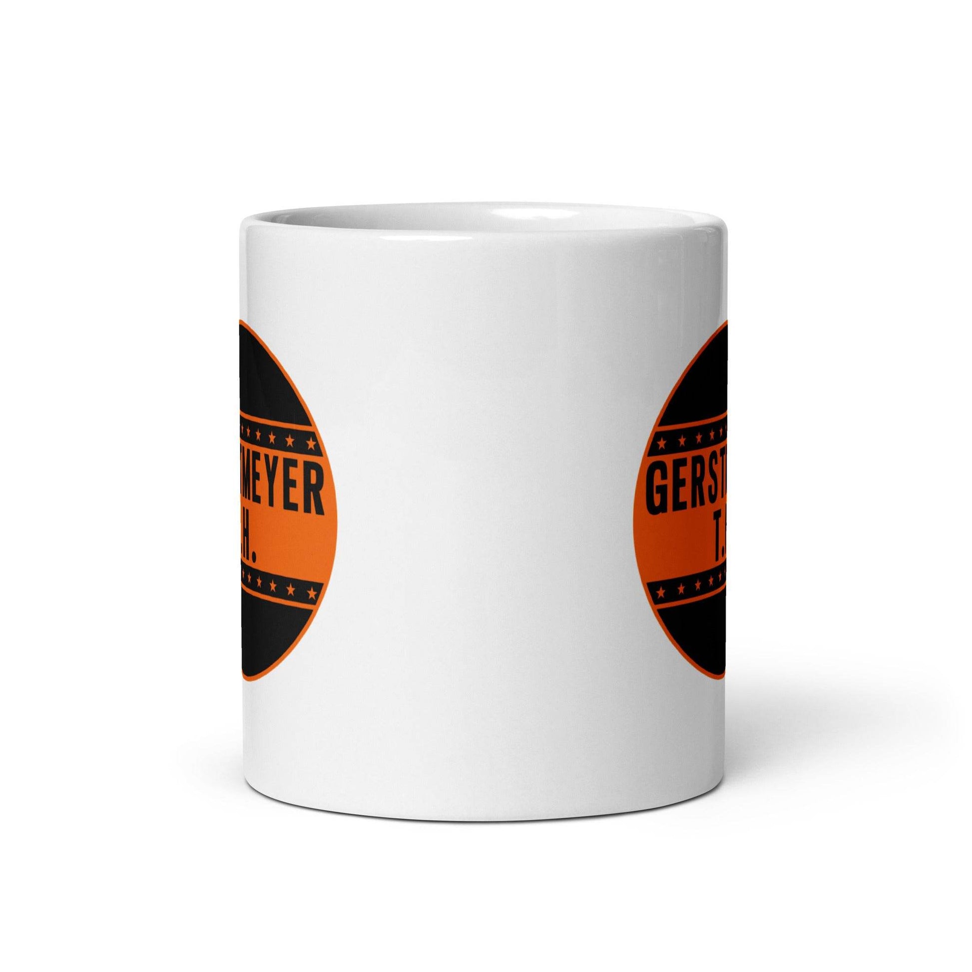 Gerstmeyer HS Black Cats - button design  -  Coffee mug (white) - EdgyHaute