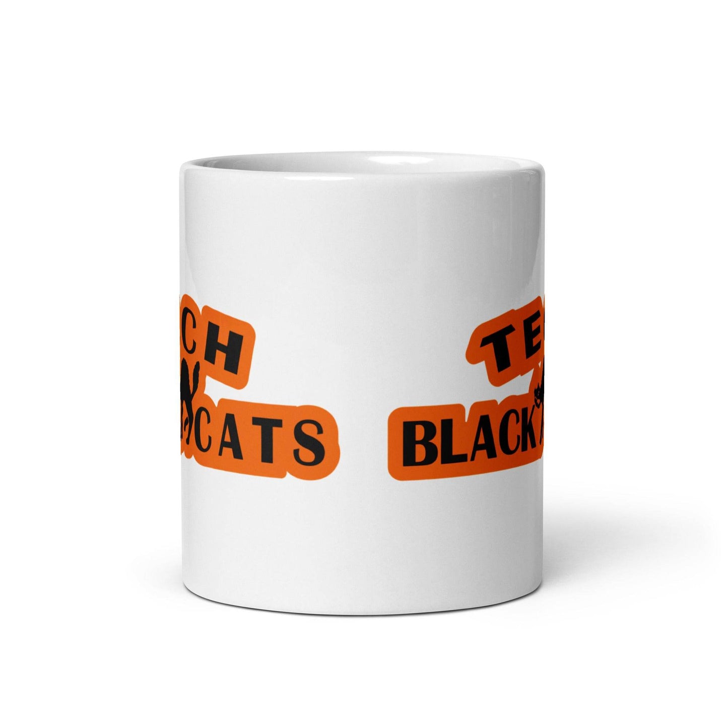 Gerstmeyer HS Black Cats - Tech Black Cats  -  Coffee mug (white) - EdgyHaute