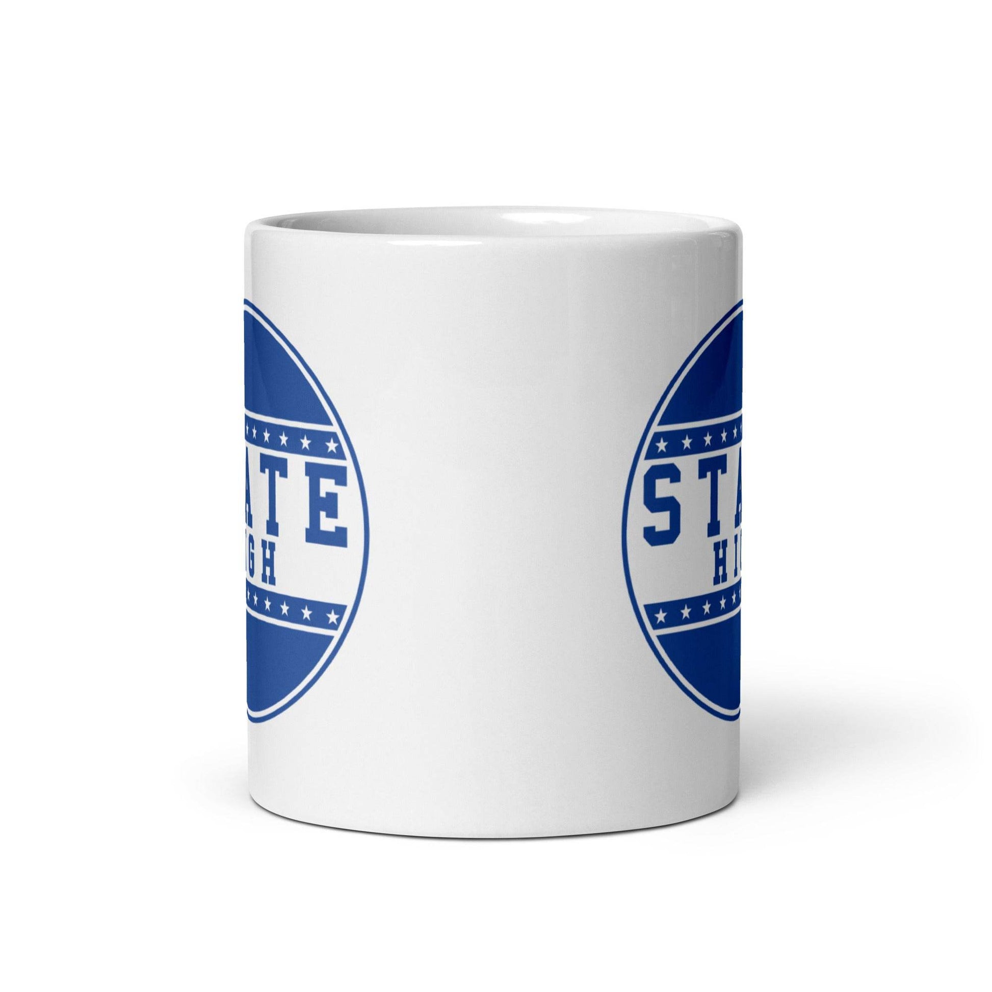 State High Sycamores (ISU Laboratory School) - button design  -  Coffee mug (white) - EdgyHaute