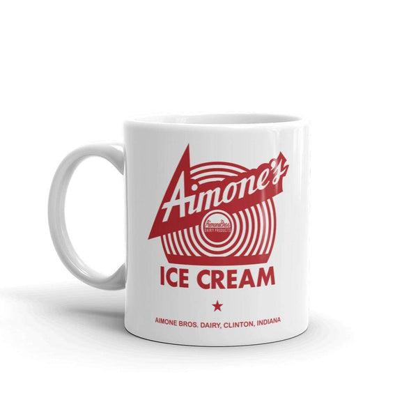 Aimone's Ice Cream - Clinton Indiana  -  Coffee mug - EdgyHaute