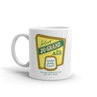 20 Grand Cream Ale (label) - Terre Haute Indiana  -  Coffee mug - EdgyHaute