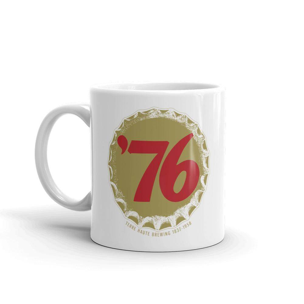 76 Ale (cap/design 2) - Terre Haute Indiana  -  Coffee Mug - EdgyHaute