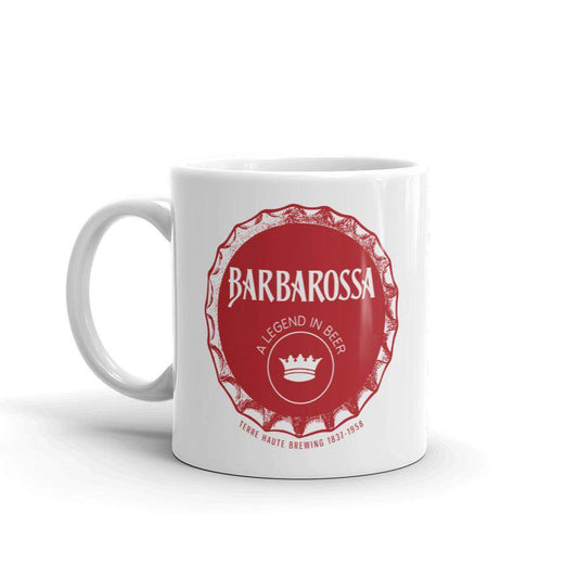 Barbarossa Beer (cap) - Terre Haute Indiana  -  Coffee Mug - EdgyHaute