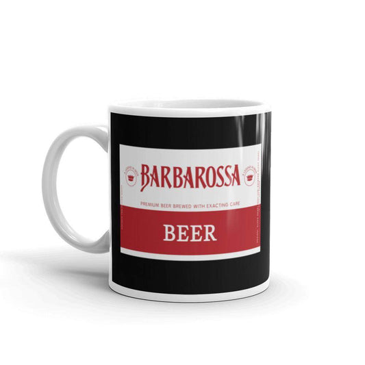 Barbarossa Beer (label) - Terre Haute Indiana  -  Coffee Mug - EdgyHaute